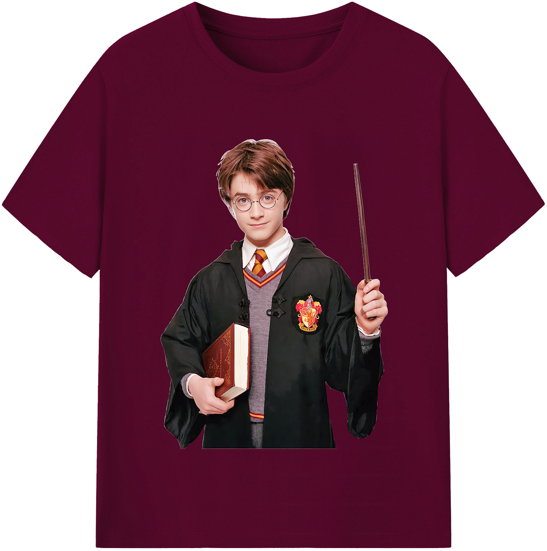（画像用） Harry Potter ハリー・ポッターシリーズ レディースカジュアルプリントTシャツ（綿100％）